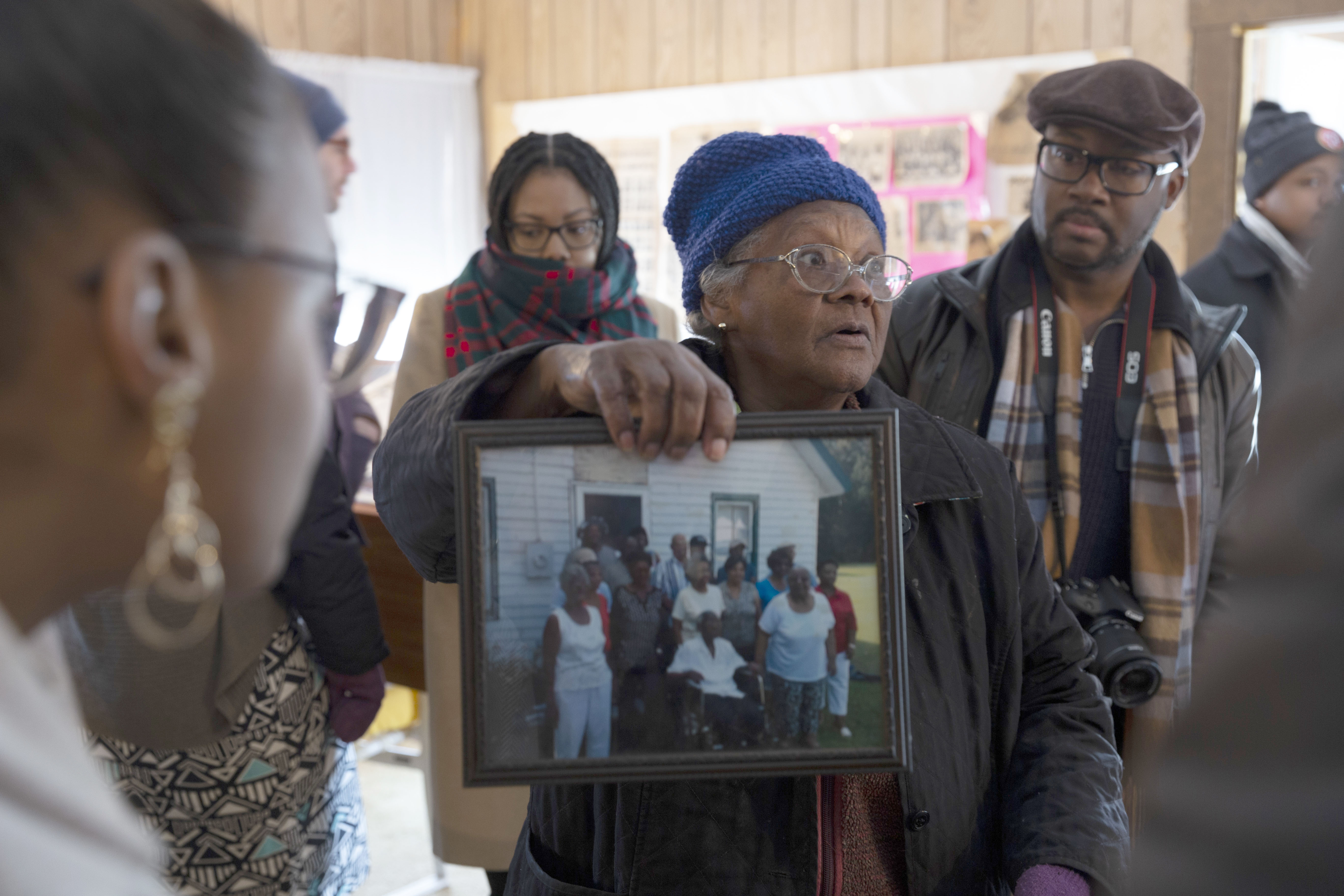 Irene Moore with Jasmyn Castro and JuJuan Johnson