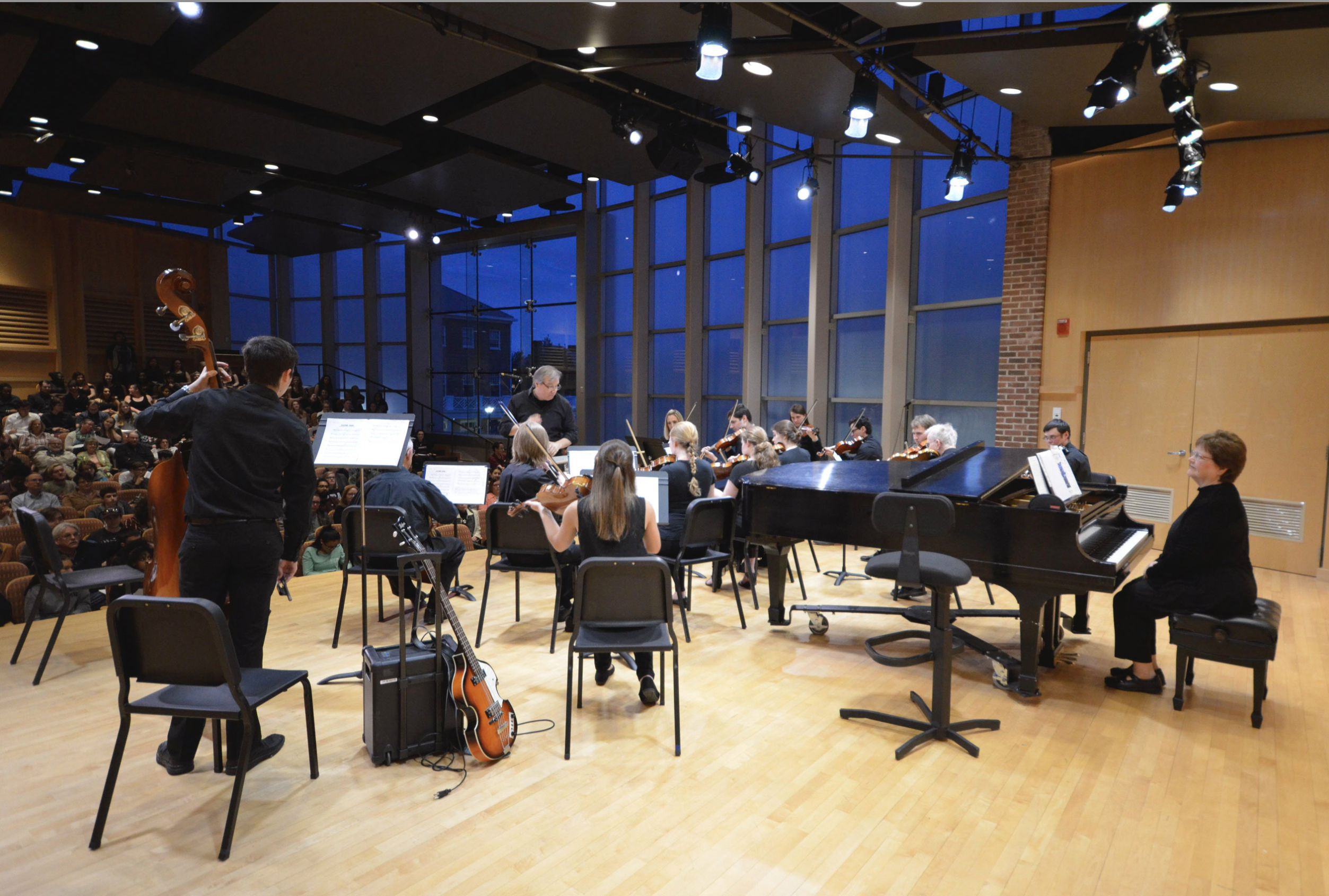 Hotchkiss Recial Hall with Performers