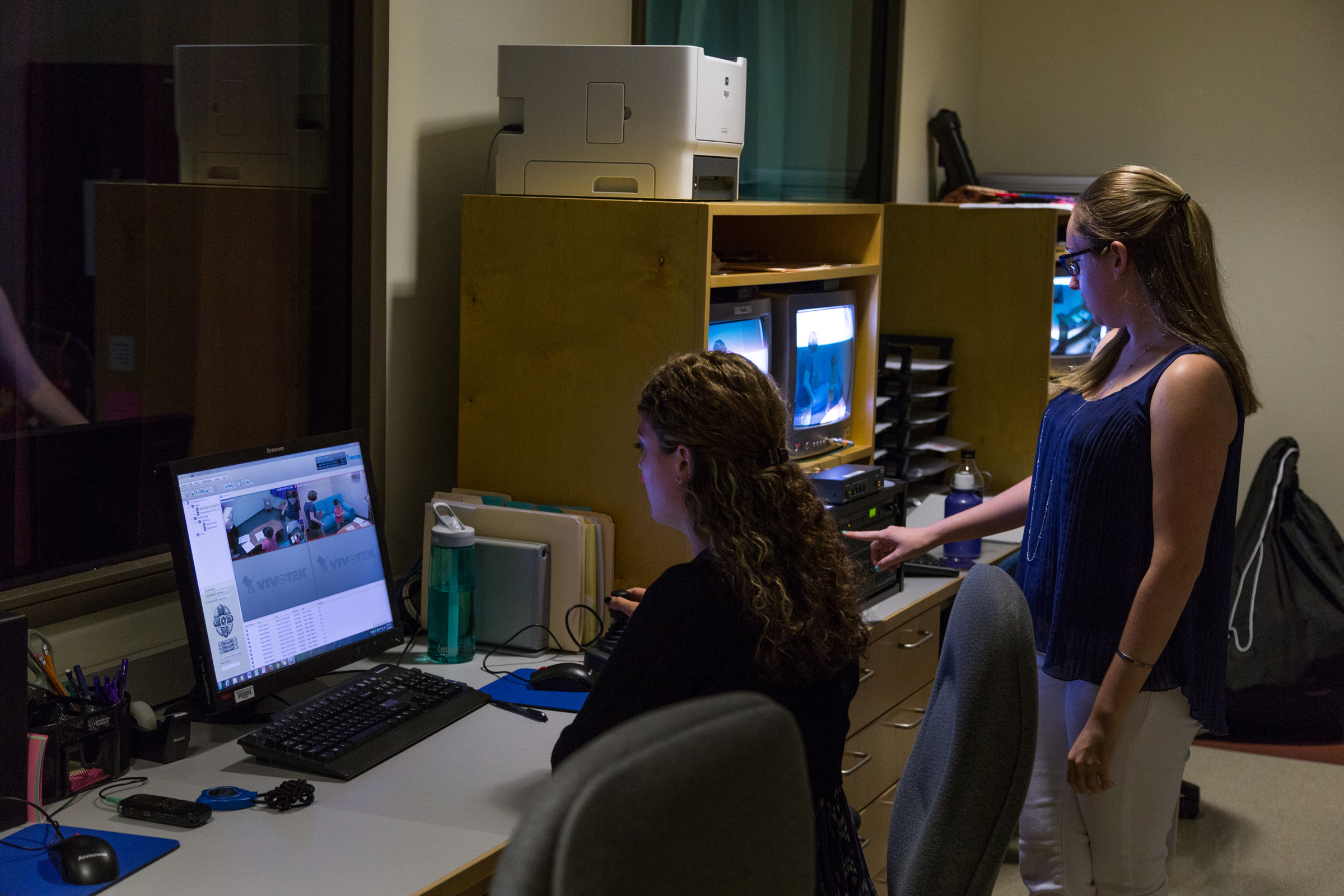 Students in lab