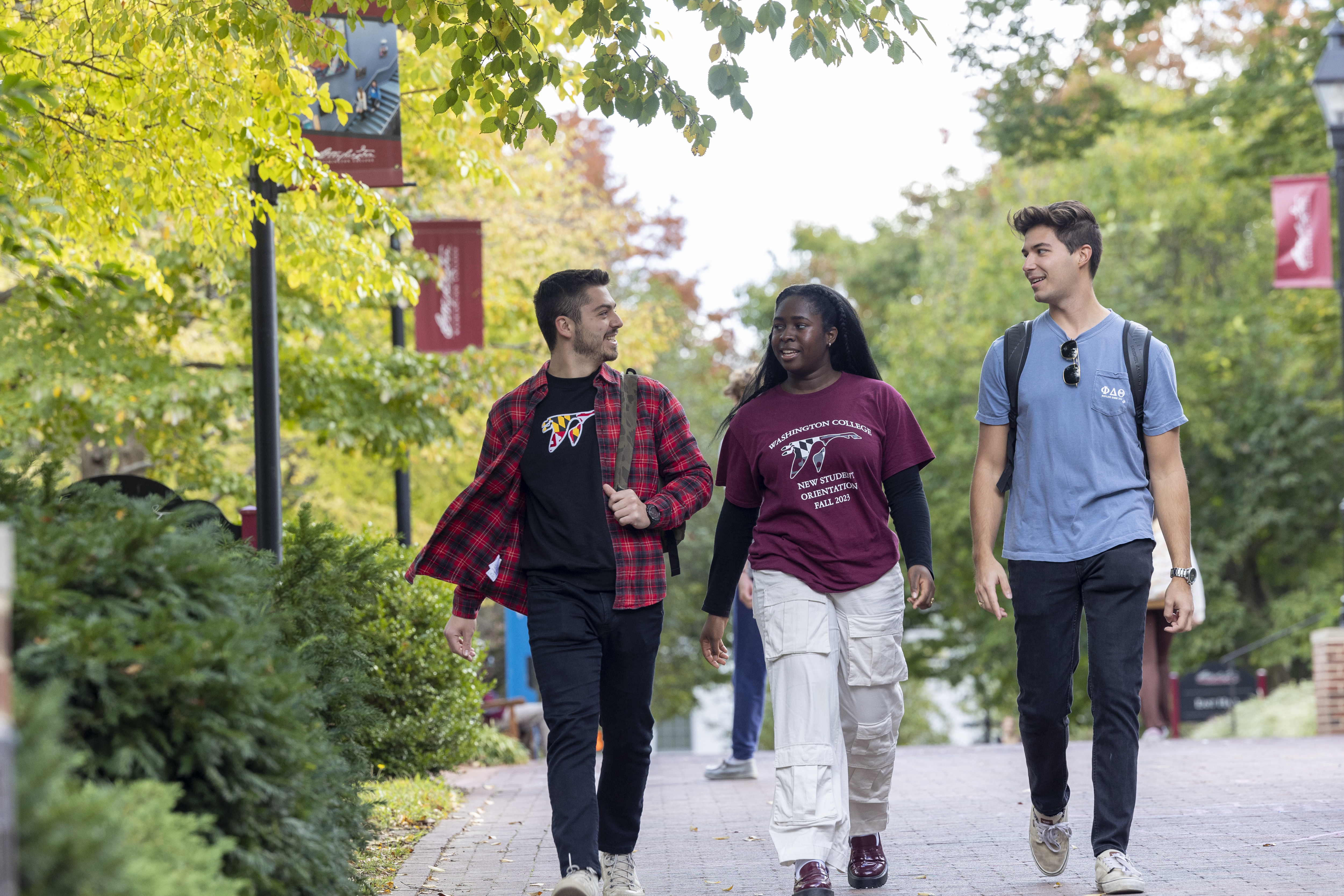 Washington College Cater Walk