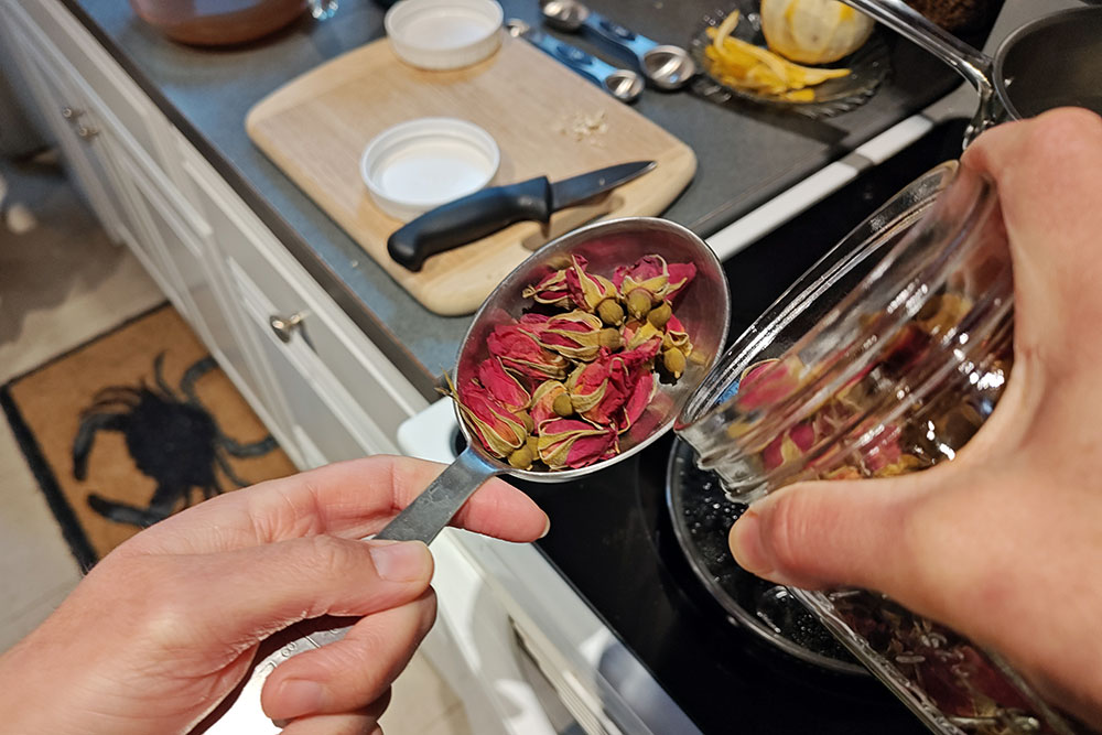 Rose Flower Tea