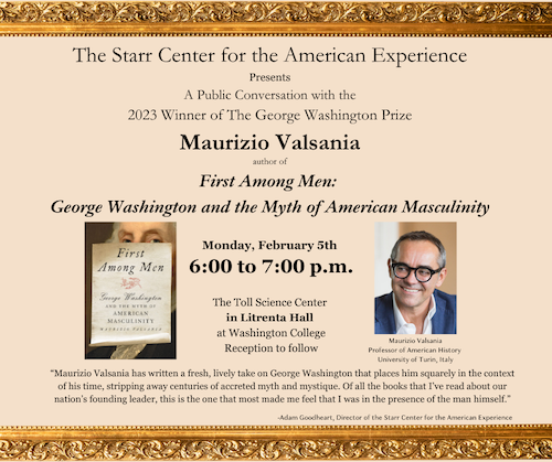 A Public Conversation with Maurizio Valsania