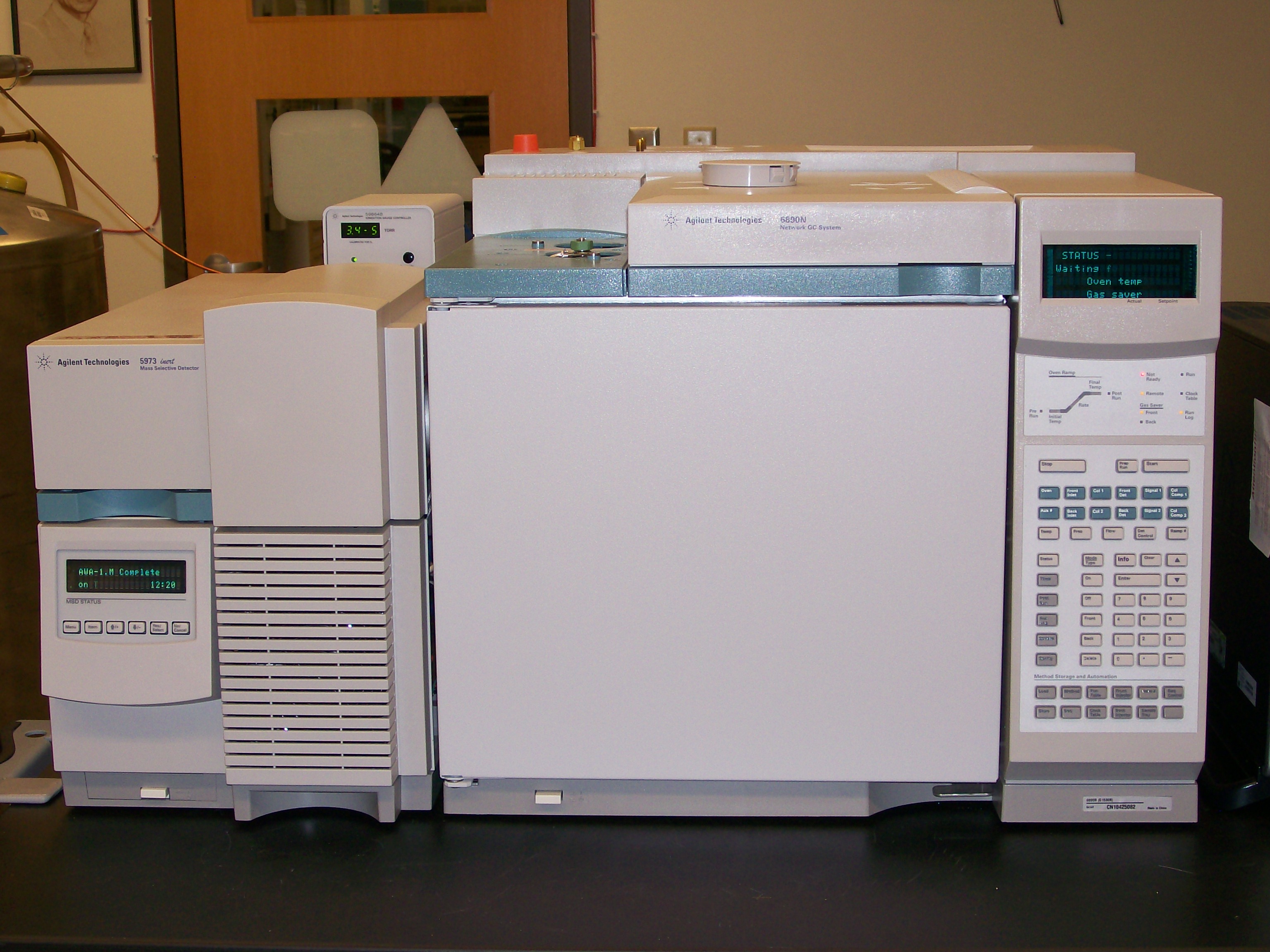 Gas Chromatograph-Mass Spectrometer