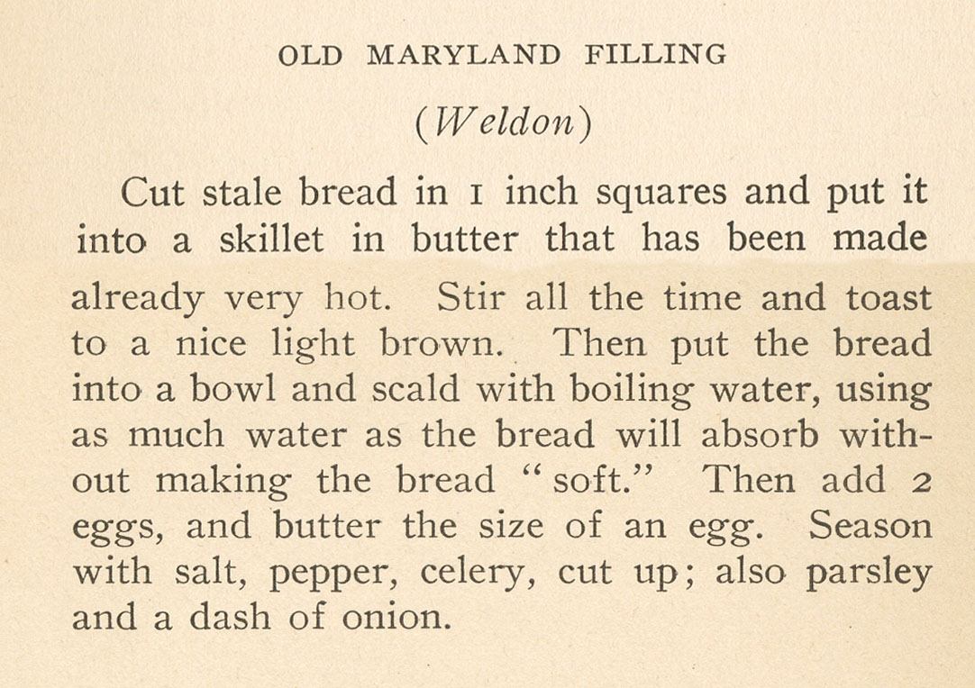 Old Maryland Filling