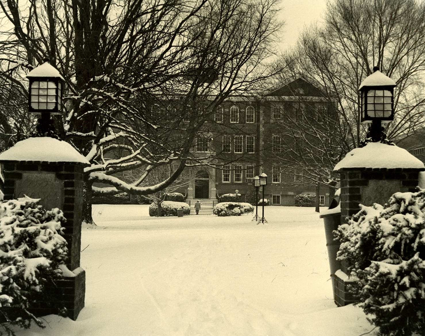 snowy gateway