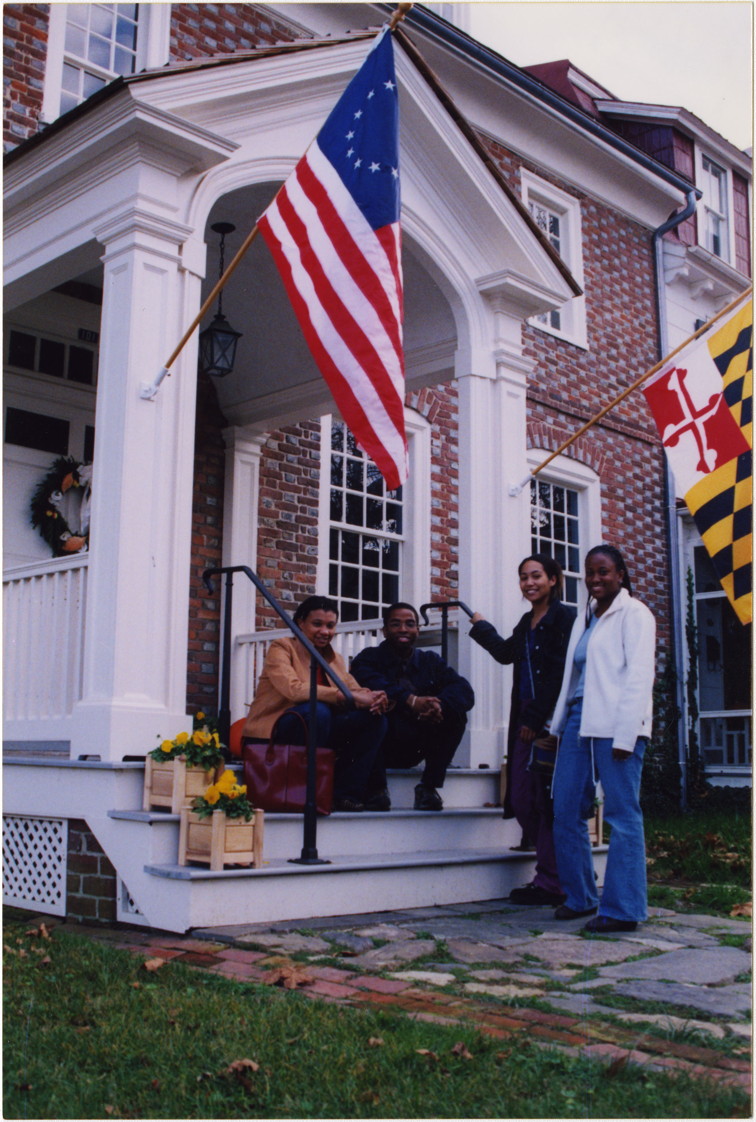 Students at Custom House