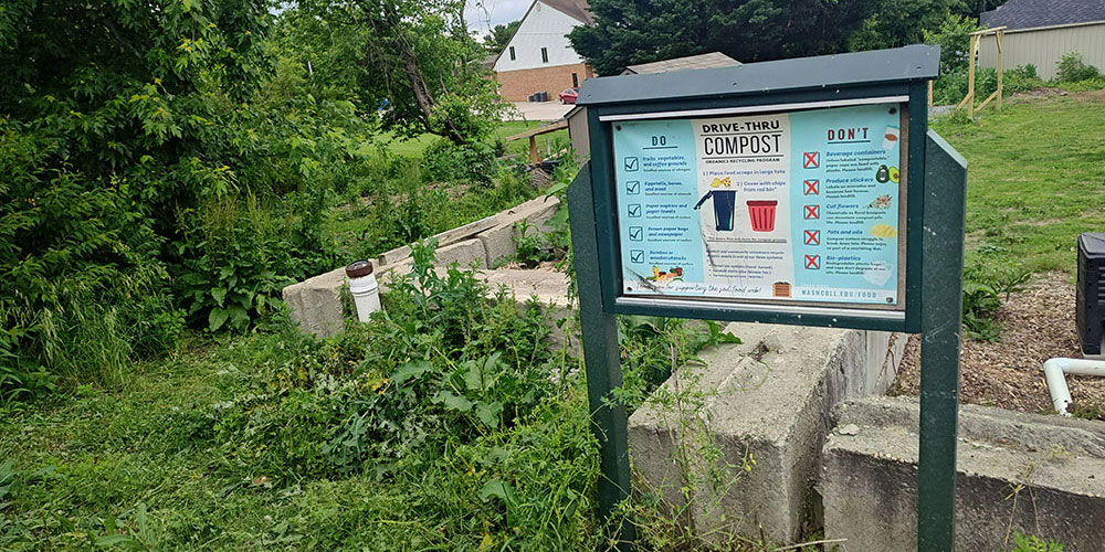 Drive-Thru Compost Dropoff